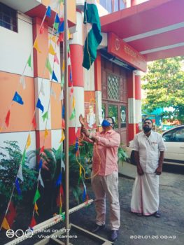 REPUBLIC DAY FLAG HOISTING BY HON. MANAGING DIRECTOR